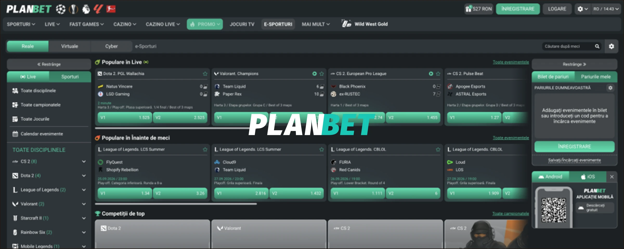 PlanBet Jocuri Sportive Online PlanBet Jocuri Sportive Online